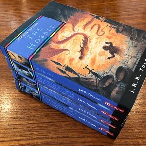 The Hobbit and Lord of the Rings, complete collection, like new.